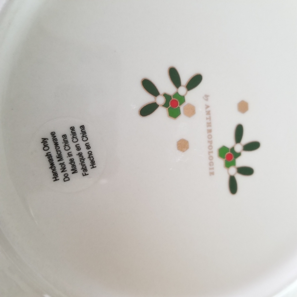 Anthropologie | (2) Festival Bistro Tile Dessert Plates - Picture 7 of 8